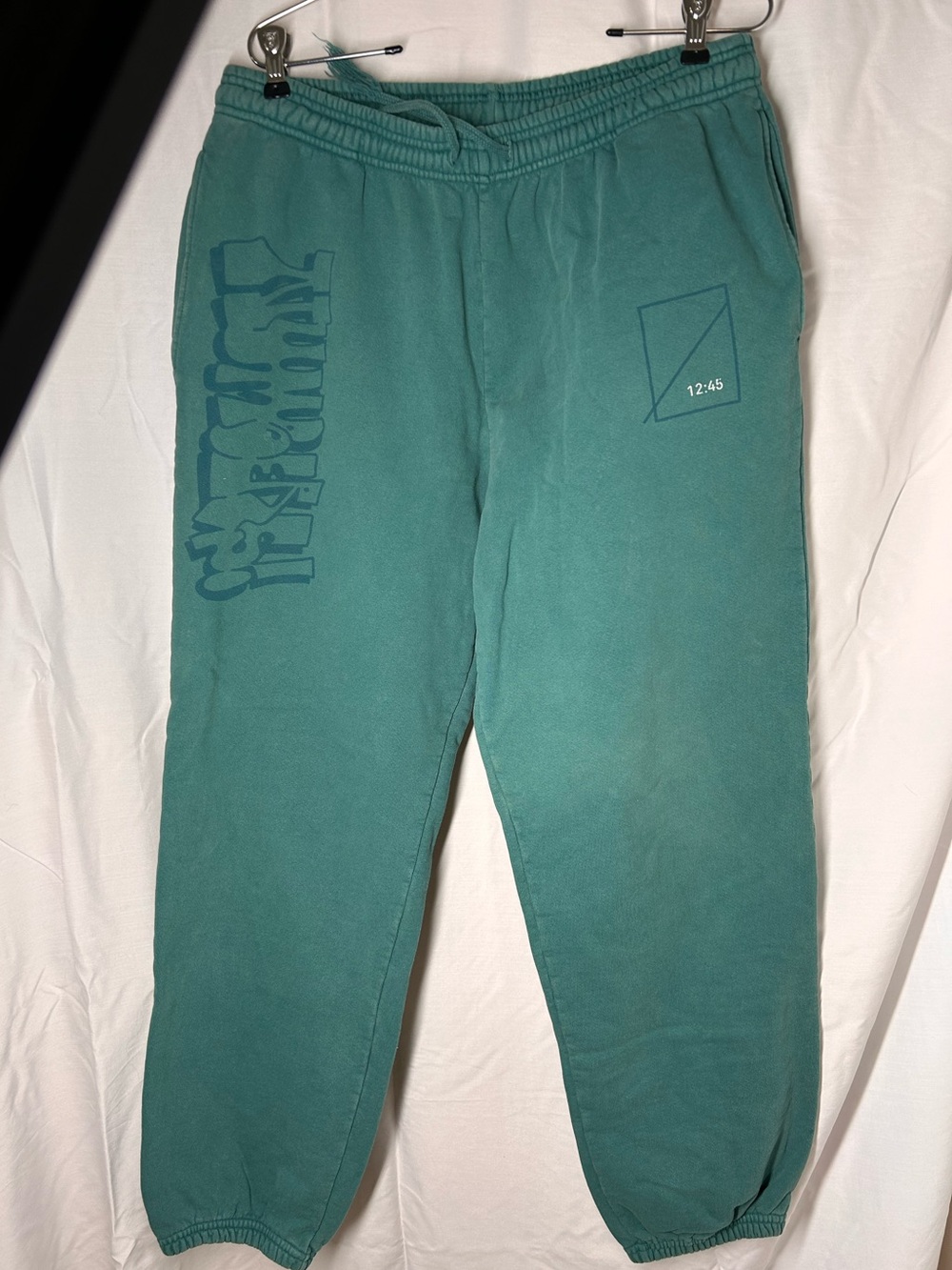 Numbers Edition Teal Graphic Jogger Sweatpants